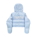 TRAPSTAR WOMAN HOODED PUFFER 2.0 JACKET -ICE BLUE