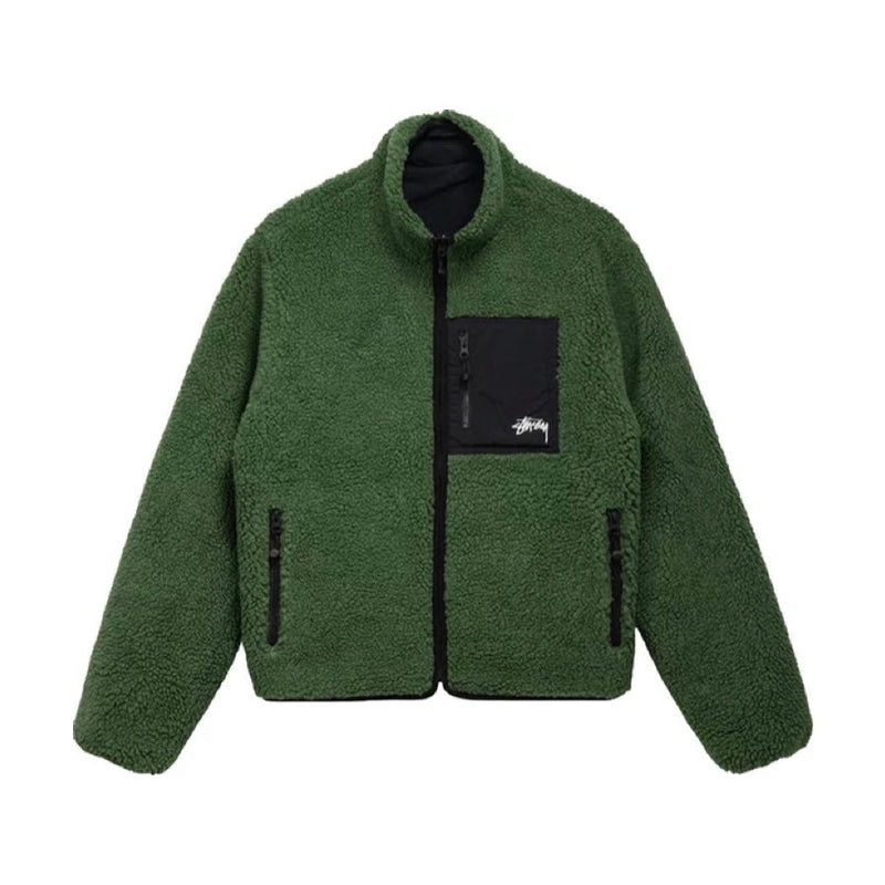 Stussy 8 Ball Sherpa Jacket