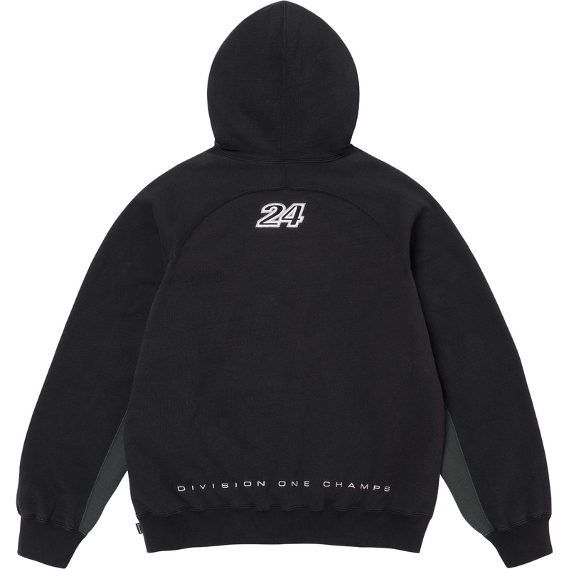 Supreme Division Hooded Sweatshirt 'FW 24 black'