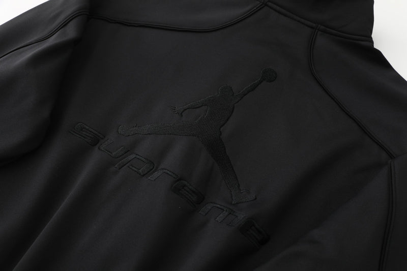 Supreme x Jordan Tricot Track Jacket Black