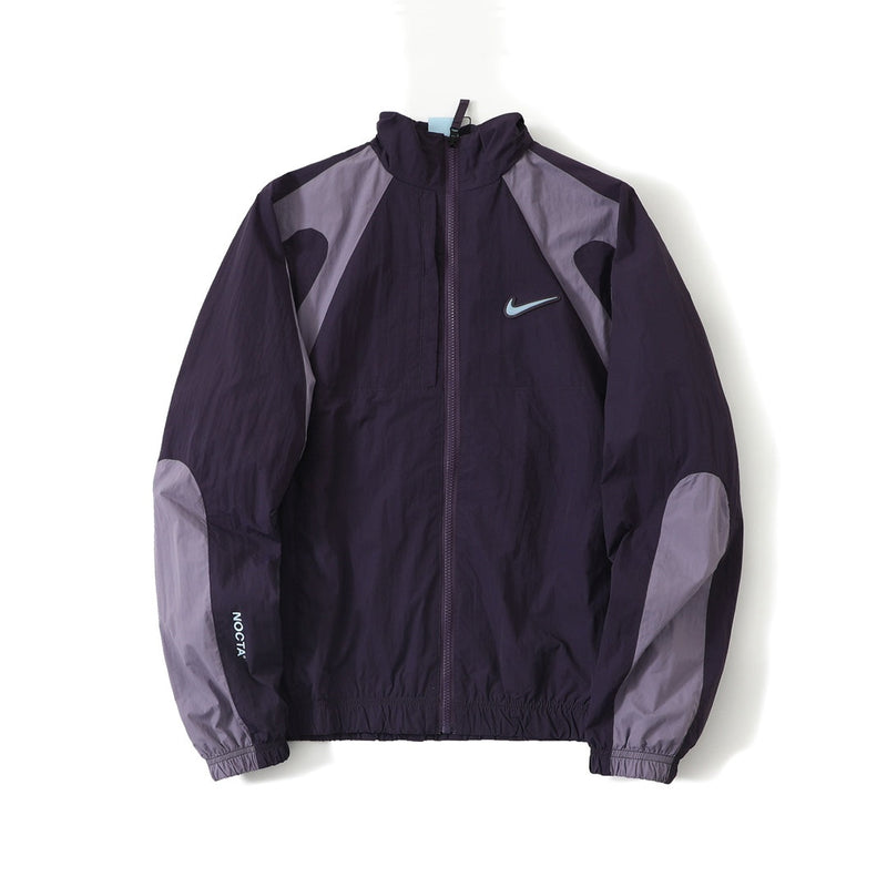 Nocta Nylon Track Jacket Purple