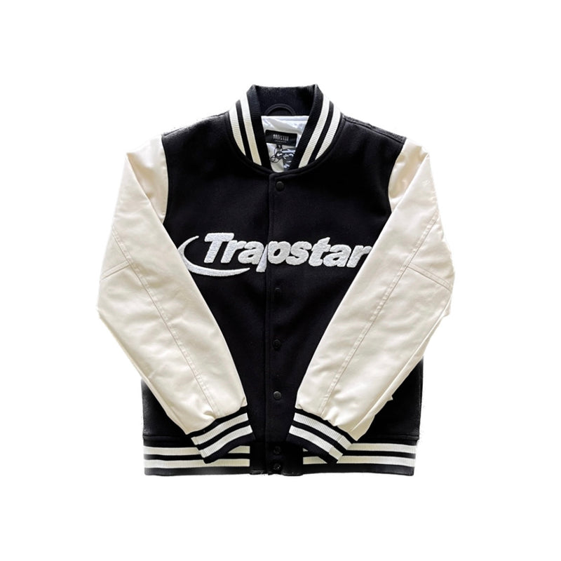 TRAPSTAR (Faux Leather) VARSITYJACKET