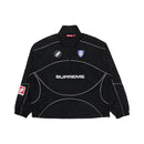 Supreme Reflective Piping Pullover Black