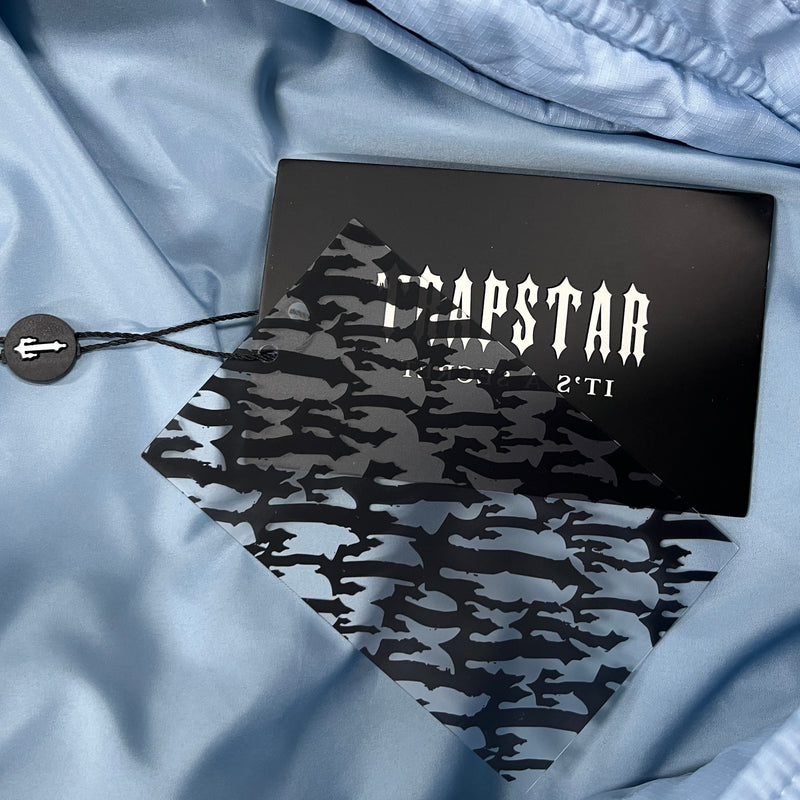 TRAPSTAR HOODED PUFFER 2.0 JACKET - ICE BLUE