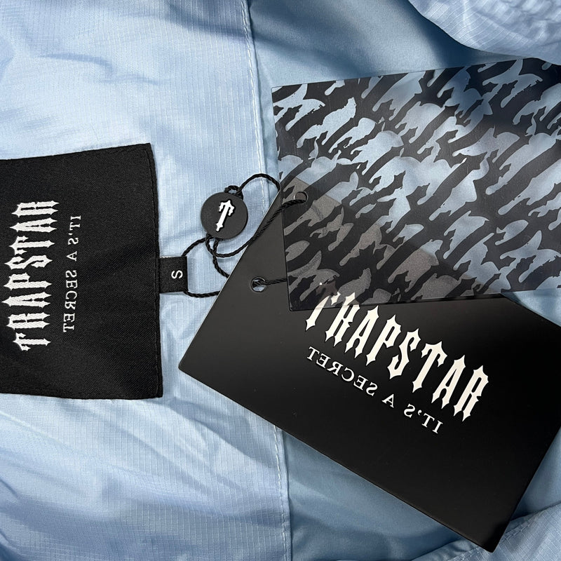 TRAPSTAR WOMAN HOODED PUFFER 2.0 JACKET -ICE BLUE