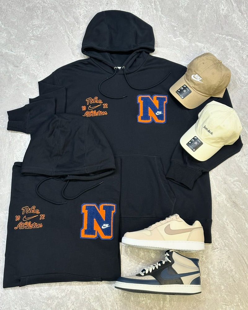 Kit NK com 1 Moletom, 2 Bonés e 2 Tênis