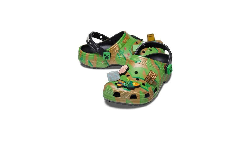 Sandália Classic Elevated Minecraft Clog MULTI