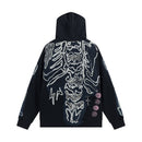 Hoodie Cactus Jack x Fragment Skeleton