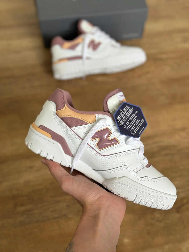 NEW BALANCE 550 (branco/rosa)