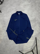 Conjunto NK Dri-Fit 2021 (Azul Escuro e Verde)